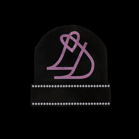 'Ledeux Black' Knit Beanie