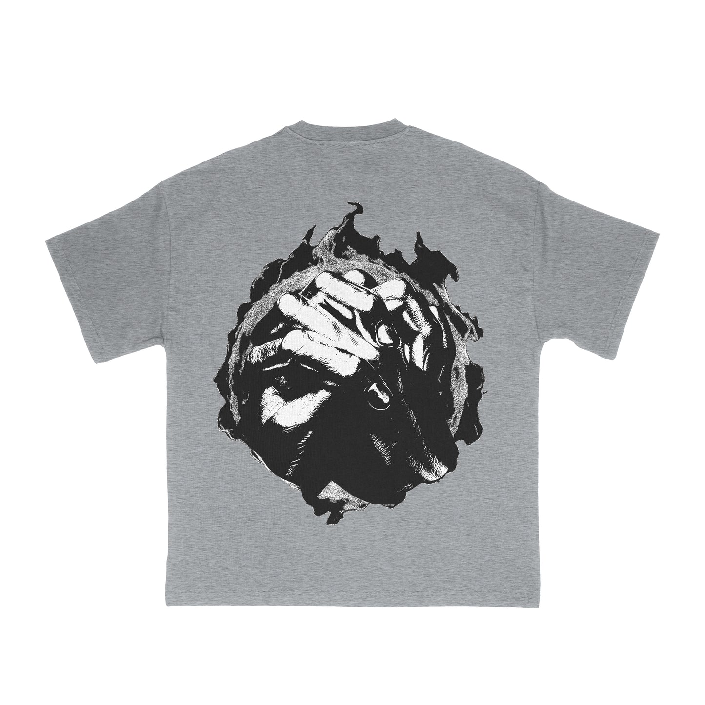 'Le Deux' Unity Tee- Gray