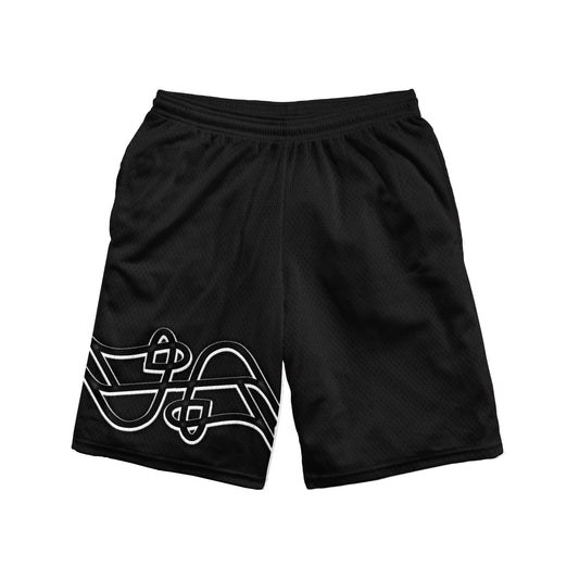 'Le Deux' Unity Shorts- Black