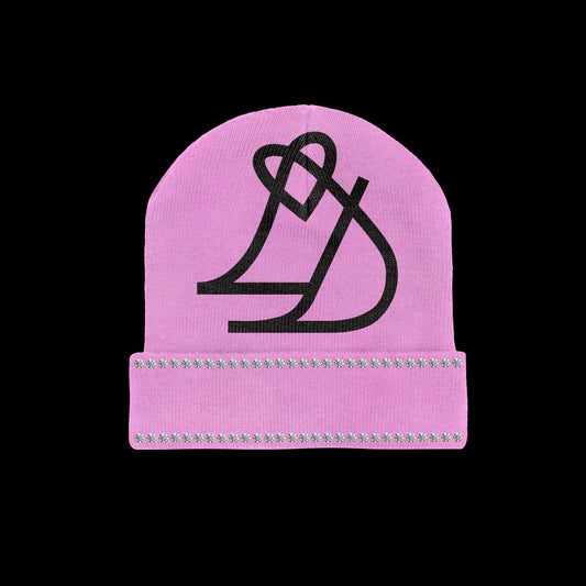 'Ledeux Pink' Knit Beanie