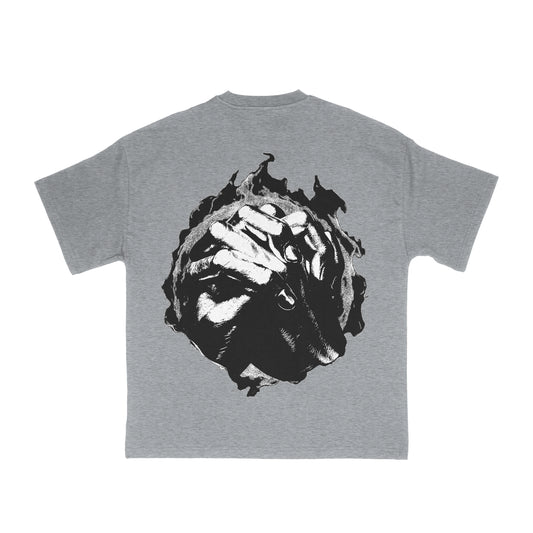 'Le Deux' Unity Tee- Gray