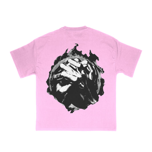 'Le Deux' Unity Tee- Pink